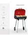 Outdoor Square Charcoal Barbecue Grill.
