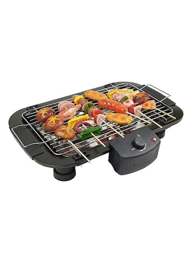 Barbeque Grill Set for Home Electric Tandoor Griller Barbecue Maker Machine for Chicken Bbq Grill Set for Home with Adjustable Grilling Net Height