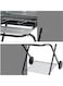BBQ Grill Outdoor Grill Charcoal Barbecue Cooker Portable Home Outdoor Camping Picnics Grill Stainless Steel