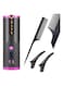 Blossoms Portable Automatic Hair Curler with LCD Display 6 Adjustable Temperature Cordless Self Curling Wand Adjustable Temperature Anti Tangle USB Recharge Travel Friendly