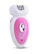 Portable smooth-glide facial epilator for women, designed for effective and gentle hair removal on the face.