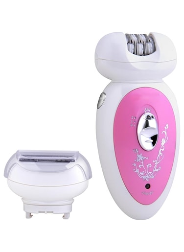 Portable smooth-glide facial epilator for women, designed for effective and gentle hair removal on the face.
