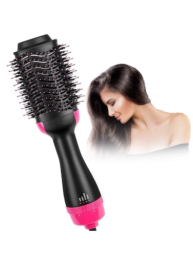 One Step Multi Styler Hair Dryer Volumizer Straightener Curler Hot Air Brush 3 in 1 Styling All Hairstyle Damage protection Women Men Electric Machine care kits conditioner smooth oil shampoo repair