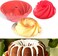 Fluted Spiral Cake Mold &ndash; Nonstick Silicone Bundt Cake Pan for Baking   Heat-Resistant, Flexible Gugelhupf Mold for Donuts, Muffins, Pudding &amp; More