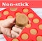 Silicone Muffin Pan Set &ndash; 12 Cup Regular &amp; 24 Cup Mini Cupcake Baking Tray .
