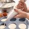 6-Cavity Silicone Muffin Pan &ndash; Nonstick, BPA-Free Cupcake Baking Tray