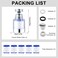 3PCS Universal 360&deg; Rotating Faucet Water Filter &ndash; Multi-Layer Sink Purifier for Kitchen &amp; Bathroom, Reduces Impurities &amp; Hard Water, Easy Installation, Enhances Water Clarity &amp; Taste