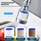 3PCS Universal 360&deg; Rotating Faucet Water Filter &ndash; Multi-Layer Sink Purifier for Kitchen &amp; Bathroom, Reduces Impurities &amp; Hard Water, Easy Installation, Enhances Water Clarity &amp; Taste