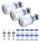 3PCS Universal 360&deg; Rotating Faucet Water Filter &ndash; Multi-Layer Sink Purifier for Kitchen &amp; Bathroom, Reduces Impurities &amp; Hard Water, Easy Installation, Enhances Water Clarity &amp; Taste