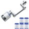 1080&deg; Rotating Faucet Water Filter &ndash; Extended Swivel Sink Purifier with 5 Replacement Filters, Universal Tap Water Purifier for Kitchen &amp; Bathroom, Reduces Impurities &amp; Hard Water

