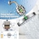 Hard Water Shower Filter &ndash; High-Pressure Showerhead Filtration System Featuring Replaceable Cartridges.
