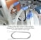59-Inch Heavy-Duty Drain Brush with Reinforced Spring &ndash; Flexible Pipe Cleaner with Stainless Steel Handle &amp; Nylon Bristles for Clogged Drains, Sinks &amp; Pipes