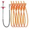 6-Pack Flexible Drain Snake Tool &ndash; Effective Clog Remover for Sinks, Showers, and Tubs.