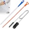 3-Piece Drain Cleaning Kit &ndash; Includes a 155cm Dual-Sided Pipe Cleaning Brush, 45cm Sink Unclogging Brush, and 50cm Hair Removal Tool for Showers, Bathrooms, and Kitchen Drains