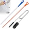 3-Piece Drain Cleaning Kit &ndash; Includes a 155cm Dual-Sided Pipe Cleaning Brush, 45cm Sink Unclogging Brush, and 50cm Hair Removal Tool for Showers, Bathrooms, and Kitchen Drains