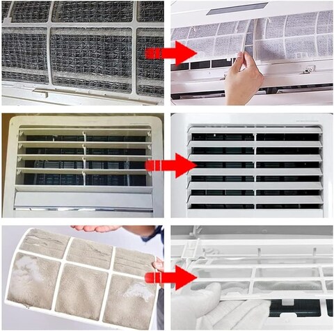 60ML Foaming AC Coil Cleaner &ndash; Quickly Removes Dirt and Dust from Air Conditioners, Enhances Cooling Efficiency, and is Safe for All Types of AC Units
