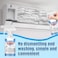60ML Foaming AC Coil Cleaner &ndash; Quickly Removes Dirt and Dust from Air Conditioners, Enhances Cooling Efficiency, and is Safe for All Types of AC Units