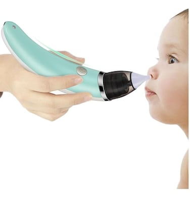 Electric Baby Nasal Aspirator &ndash; Safe &amp; Hygienic Nose Cleaner for Newborns, Infants, and Toddlers, Rechargeable Nasal Suction Device for Gentle Mucus Relief