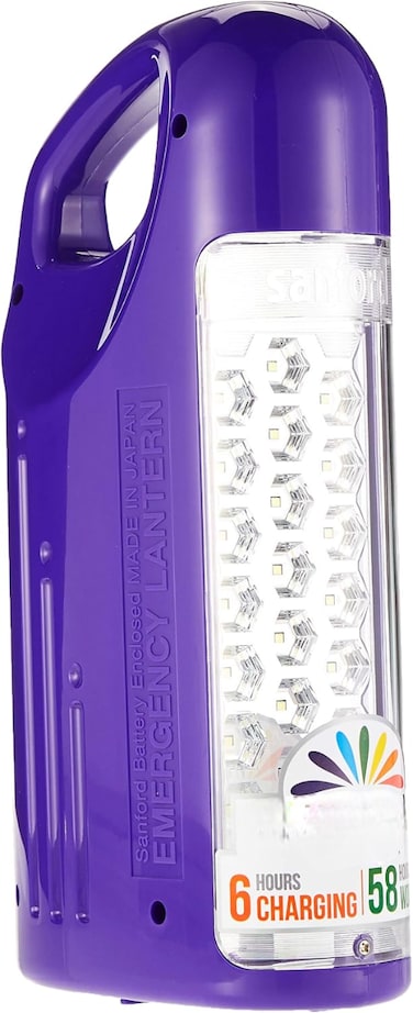 فانوس طوارئ قابل لإعادة الشحن - مصباح LED ساطع بقوة 1000 لومن، 3 أوضاع إضاءة، بنك طاقة محمول، فانوس تخييم مقاوم للماء