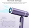 Professional Hair Dryer with Diffuser - Ionic Blow Dryer for Women &amp; Men, Lightweight Travel Hairdryer, Constant Temperature Care, Low Noise, Anti-Hair Intake, Fast Drying - Purple