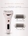 4-in-1 Cordless Epilator for Women &ndash; Rechargeable Hair Removal Device with Epilator, Shaver, Callus Remover &amp; Trimmer Attachments.