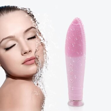 3-in-1 Rechargeable Lady Shaver, Facial Cleanser &amp; Massager - Cordless, IPX5 Waterproof, 7-Speed Control, Micro-Firming Vibration, USB Charging, Portable for Women