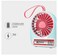 USB Rechargeable Mini Fan - Portable Handheld Personal Fan for Students, Office &amp; Travel - Cute Cartoon Small Desktop Fan with 3 Speeds, Quiet Operation, Long Battery Life