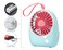 USB Rechargeable Mini Fan - Portable Handheld Personal Fan for Students, Office &amp; Travel - Cute Cartoon Small Desktop Fan with 3 Speeds, Quiet Operation, Long Battery Life