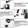 Semi-Automatic Espresso Machine for Home &amp; Office   Compact Coffee Maker with Multiple Brew Strength Options, Milk Frother, &amp; Fast Heating   Ideal for Espresso, Latte, Cappuccino