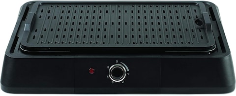 Smokeless Electric Indoor Grill &ndash; Large 15.4&quot; x 9.1&quot; Non-Stick Grill Plate &ndash; 1600W Powerful Health Grill with Adjustable Temp Control, Dishwasher-Safe