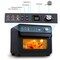 22L Digital Air Fryer Oven with Rotisserie &amp; Dehydrator &ndash; 1700W Large Capacity Toaster Oven, 10-in-1 Functions (Bake, Grill, Roast, Pizza).