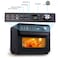 22L Digital Air Fryer Oven with Rotisserie &amp; Dehydrator &ndash; 1700W Large Capacity Toaster Oven, 10-in-1 Functions (Bake, Grill, Roast, Pizza).