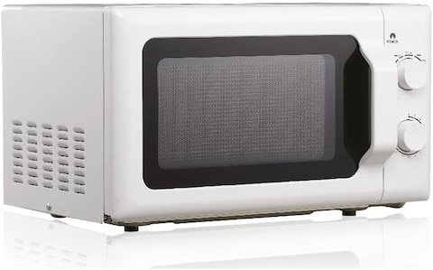20L Microwave Oven with 1200W Power, 5 Preset Menus, 10 Power Levels &ndash; Grill, Reheat, Defrost, Child Lock, LED Display &ndash; Compact &amp; Energy Efficient