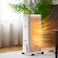 Oil Filled Radiator Heater - 2400W Portable Electric Space Heater with 3 Heat Settings, Adjustable Thermostat, Overheat &amp; Tip-Over Protection.