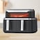 9L Dual Air Fryer with 4.2L Baskets + Extra 9L Basket, 10-in-1 Functions (Air Fry, Roast, Bake, Grill), Oil-Free Healthy Cooking, Non-Stick.