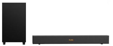 2.1 Channel Soundbar with Wired Subwoofer, 120W Powerful Bass, Bluetooth 5.0, HDMI ARC, Optical/AUX Input, for TV, Movies, Gaming &ndash; Easy Setup, Wall Mountable