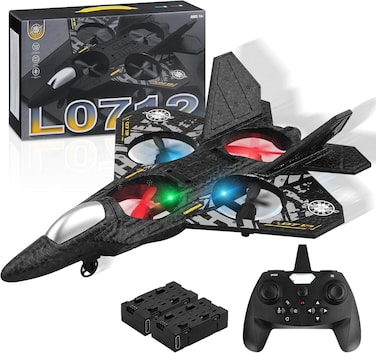 2.4GHz RC Plane for Beginners &ndash; Ready-to-Fly Remote Controlled Aeroplane with Quadcopter Floating Technology, Easy Flight Control, Durable Foam Design &ndash; Ideal Gift for Kids &amp; Adult