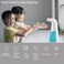 Automatic Soap Dispenser Touchless &ndash; 13.5oz/400ml Foam Soap Dispenser with Adjustable Output &amp; Infrared Sensor &ndash; USB Rechargeable for Kitchen, Bathroom &ndash; Hygienic, Waterproof