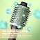 Professional Hot Air Brush &amp; Hair Dryer in One &ndash; Detachable Interchangeable Styler, 1-Step Blowout at Home, Ionic Ceramic Technology.