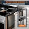 21-inch &amp; 25-inch Silicone Stove Gap Cover &ndash; Extra Wide Range Gap Filler (2-Pack) &ndash; Heat-Resistant, Flexible Counter &amp; Oven Guard &ndash; Easy-Clean Kitchen Protector for Stove, Dishwasher, Dryer
