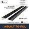 21-inch &amp; 25-inch Silicone Stove Gap Cover &ndash; Extra Wide Range Gap Filler (2-Pack) &ndash; Heat-Resistant, Flexible Counter &amp; Oven Guard &ndash; Easy-Clean Kitchen Protector for Stove, Dishwasher, Dryer