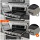 4Pcs Stainless Steel Stove Gap Covers &ndash; Adjustable Oven &amp; Counter Gap Filler &ndash; Heat-Resistant Range Trim Kit for Kitchen Safety &amp; Cleanliness