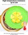 2Pcs Silicone Spill Stopper Lid Covers &ndash; 10.2&rdquo; Boil Over Preventer for Pots &amp; Pans &ndash; Reusable, Heat-Resistant Cooking Cover.