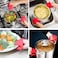 Oven Gloves Set (3-Piece) &ndash; Extra Long Heat Resistant Mitts (500&deg;F/260&deg;C) with Silicone Pot Holder &amp; Insulation Mat.