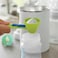 Funnel Measuring Spoon Set - Kitchen Scoops for Powder &amp; Spices   BPA-Free, Slide-Free Design   Perfect for Protein, Coffee, Milk Powder, Flour &amp; Seasonings (Multi-Size)
