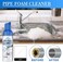 Powerful Foaming Drain Cleaner &ndash; Fast-Acting Clog Remover for Sinks, Tubs &amp; Showers &ndash; Eliminates Odors &amp; Unclogs Drains (2 Bottles)
