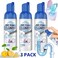 Foaming Drain Cleaner (3-Pack) &ndash; Fast-Acting Hair Clog Remover for Sinks, Showers &amp; Tubs &ndash; Powerful Drain Opener