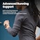 Amazfit Active 3 Premium GPS Running Smart Watch Apex Silver (Black Band)