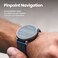 Amazfit Active 3 Premium GPS Running Smart Watch Apex Silver (Black Band)