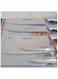 5-Piece Professional Kitchen Knife Set &ndash; Ultra Sharp Stainless Steel Chef Knife Set with Ergonomic Handles &ndash; Precision Cutting for Home Cooks &amp; Professional Chefs
